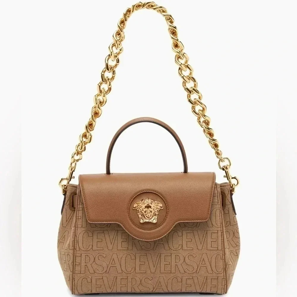Versace

Medusa Monogram Jacquard Top-Handle Bag